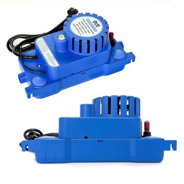 Imagem de MSELTOS Bomba de condensação HVAC 1/10 HP 93 GPH 6.1 m Max Head, 115 V com interruptor de segurança automático, bomba de drenagem de remoção para ar condicionado, desumidificador, máquina de gelo