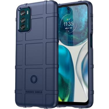 Imagem de Capa Case Moto G42 (Tela 6.4) Rugged Shield Anti Impacto (Azul)