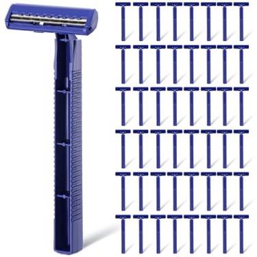 Imagem de Lâminas de barbear descartáveis Chumia Twin Blade para homens (1000 pe