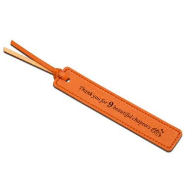 Imagem de Marcapáginas de Cuero TI-EDC 9º Aniversario - Regalo para Pareja