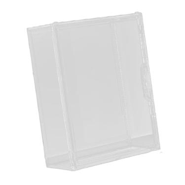 Imagem de MotiveTech Caixa de exibição de bonecos de ação, organizador de mesa, caixa de armazenamento versátil, gabinete transparente para loja de brinquedos, Sem Divisor