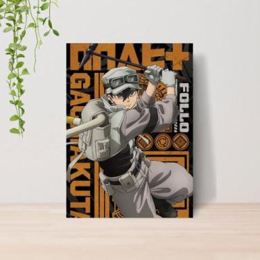 Imagem de Quadro Decorativo Anime Gachiakuta A4  Placa MDF 003 - Lomi Art