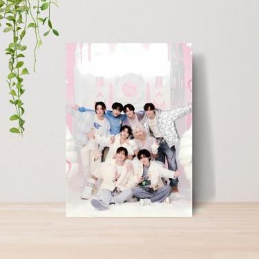 Imagem de Quadro Decorativo Kpop Stray Kids A4  Placa MDF 002 - Lomi Art