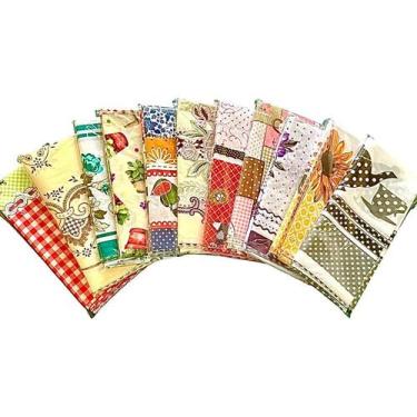 Imagem de Kit 3 Toalha De Mesa 6 Cadeiras Retangular Estampas Variadas - TERRA D