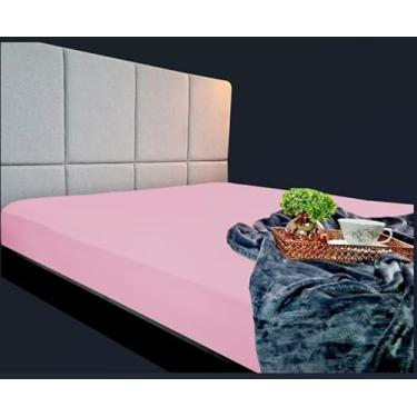 Imagem de Lençol Solteiro Malha PERTUTTI 100% Algodão Fio 30/1, Tecido 80g, Toque Macio, Conforto e Durabilidade, Elástico em Toda Volta, Ideal para Cama Box Solteiro, Medidas 88x188x30 – CAMITALIA