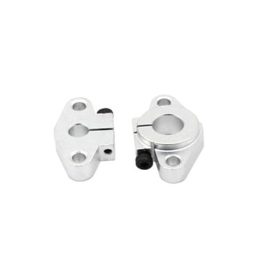 Imagem de 4 peças SHF20 20 mm Alumínio Linear Rod Rail Shaft Support Router Parts 3D Printer Parts Linear Bearing Shaft Support Router