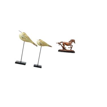 Imagem de Fenteer Esculturas Modernas de Animais, Pássaros E Cavalos para Mesa, Entrada de Quarto, Sala de Estar Interna, Estante, Decoração de Casa, Arte Colecionável