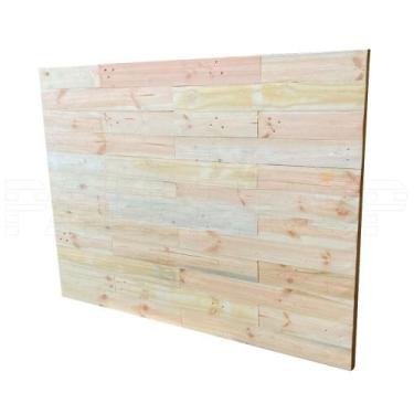 Imagem de Cabeceira de Cama Queen de Pallet 160x120x4 cm - Madeira de Pinus - PA