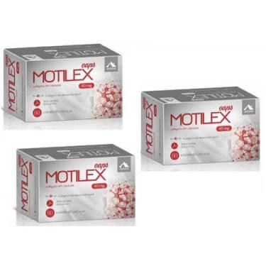 Imagem de Kit c/3 motilex 60 capsulas cada caixa (colageno tipo ii) - APSEN