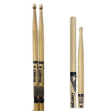 Imagem de Baqueta liverpool american hickory 5ab madeira - par