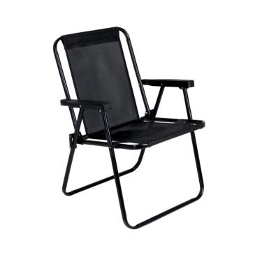 Imagem de Cadeira de Praia Alta em Aço 110 kg Cores Sólidas Mor