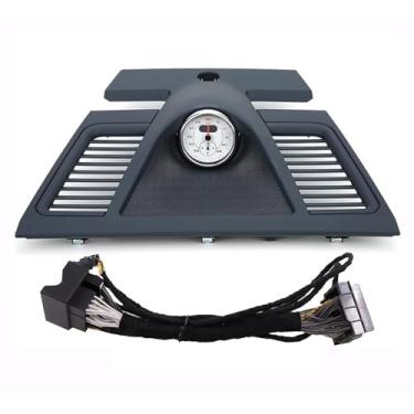 Imagem de Cronômetro esportivo montado no painel para Porsche Panamera 970 2010-2016 (capa preta e cronômetro branco)