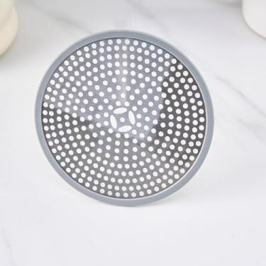 Imagem de 1 coletor de cabelo para ralo de chuveiro, filtro de ralo de pia de banheiro 11,7 cm