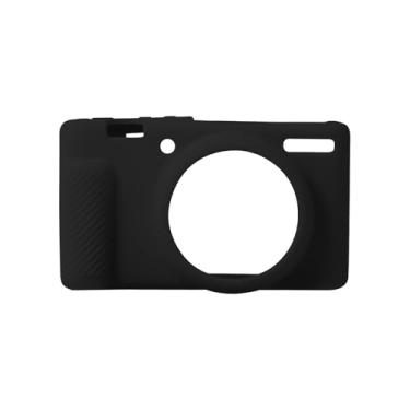 Imagem de Capa protetora para câmera Sony ZV-1F/ ZV-1 II/ZV-1M2, capa protetora de silicone para câmera, antiarranhões, digital, fina, macia, para câmera (preto)
