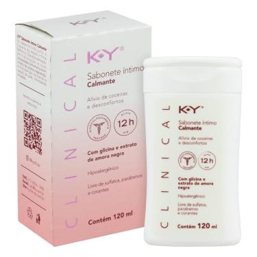 Imagem de K-Y Clinical Sabonete Íntimo Líquido Alívio de Coceiras e Desconfortos 120ml