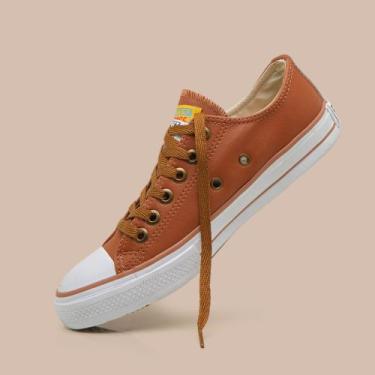 Imagem de Tenis All Feminino Em Couro + Brinde + Super Desconto 1111Oxc - Connec