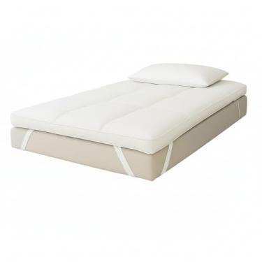 Imagem de Pillow Top Berço Premium Confort PLUS,10cm Altura,200 fios, Lavável em Máquina - 70X130X10cm - Confort Linens
