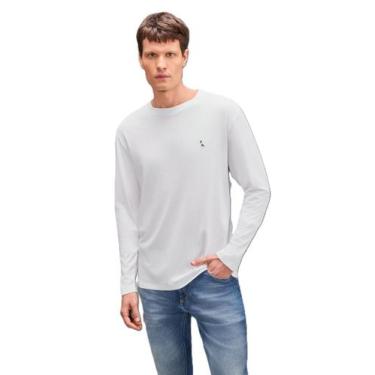 Imagem de Camiseta Ml Pima Gremio Reserva, Branco, G