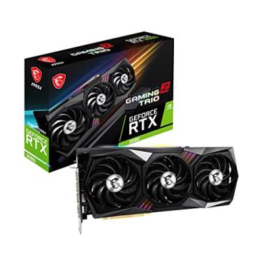 Imagem de MSI Placa gráfica Gaming GeForce RTX 3080 LHR 12GB GDRR6X 384-Bit HDMI/DP Nvlink Torx Fan 4 RGB Ampere Architecture OC (RTX 3080 Gaming Z Trio 12G LHR)