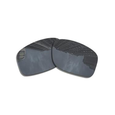 Imagem de Wetnenss Lentes de substituição polarizadas para óculos de sol Oakley Valve New 2014 OO9236/polarizadas de 1,5 mm/fácil de instalar (cromo preto)