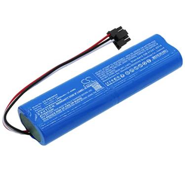 Imagem de 2600mAh Bateria de substituição a vácuo para Mi Robot Vacuum Mop P,Mijia 2,Mop 2S,Mop 3C,SKV4109GL,STYTJ02YM,VIOMI V2 Pro,VIOMI V3,VIOMI V-RVCLM26B,V-RVCLMB21B,VXVC01-JG,XMSTJQR2S