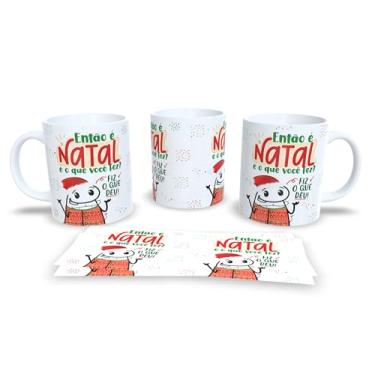 Imagem de Caneca Gente Que Ama Panetone, Cerâmica Branca, Design Natalino com Ilustração Divertida, Decoração para Festas (5)