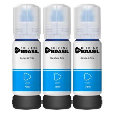 Imagem de Kit 3 Tintas Para Epson L4160 L4150 T504 L6171 L6161 L6191 T504 - Bulk