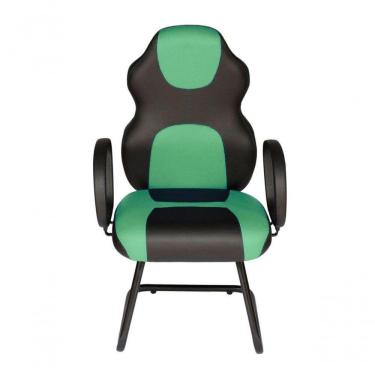 Imagem de Cadeira Gamer Interlocutor Linha Gamer Racing Verde