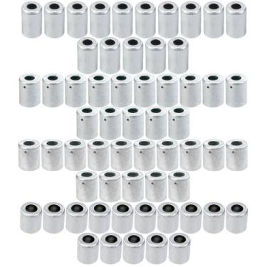 Imagem de Kit 60 Canecas Clip Alumínio Mangueira Ar Cond 6 8 10 12mm - TUNDRA AU