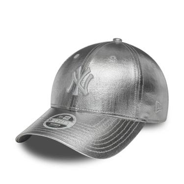 Imagem de Boné New Era Feminino 940CS MLB NY Yankees Gold Silver-Feminino