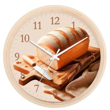 Imagem de Relógio De Parede Herweg 22 Cm Pinus 660138 Pinus - Pinus