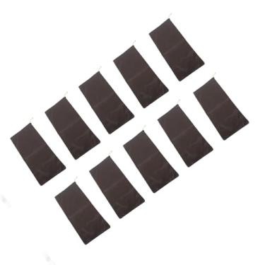 Imagem de Acouto Barreiras contra Inundação Sacos de Areia Sem Areia 10 PCS Sacos de Sem Com Cordão Barreiras contra água de Inundação Poliéster 9,8 X 19,7 pol. (Café)