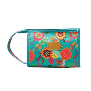 Imagem de Estojo Necessaire Poly Jardim Encantado Sabra