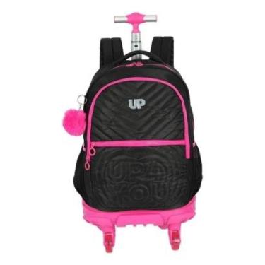 Imagem de MOCHILA DE RODINHAS E COSTAS GIRO 360 PRETA UP4YOU-Feminino