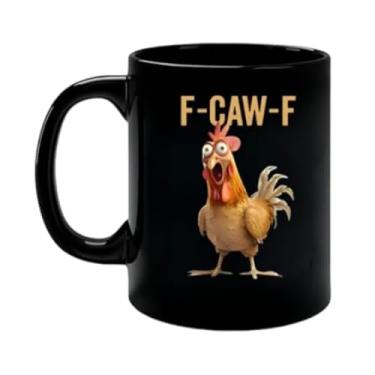 Imagem de Caneca de cerâmica de frango, copo resistente ao calor para café, chá, suco de leite, tema de cozinha agrícola, caneca de café de cerâmica para festa de aniversário de Natal e Páscoa