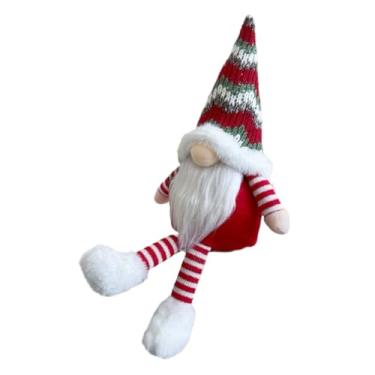 Imagem de Boneca de Natal, decoração de Natal, boneca anã para armário de cabeceira, estante de livros, bancada, cabeceira, sala de estar, mesa, manto