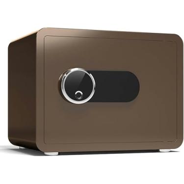 Imagem de SAFESteel Cofre de segurança e caixa de cadeado grande, casa com segurança à prova d'água à prova de fogo grande cofre com teclado eletrônico fechadura digital para escritório hotel para casa joias