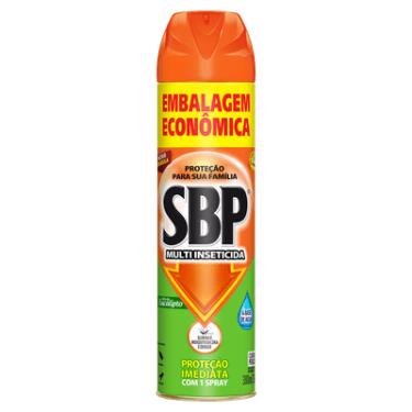 Imagem de MULTI-INSETICIDA AEROSSOL ÓLEO DE EUCALIPTO À BASE DE ÁGUA SBP FRASCO 380ML SPRAY EMBALAGEM ECONÔMICA