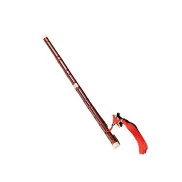 Imagem de Flauta de bambu de madeira para iniciantes e instrumento de flauta marrom desempenho profissional