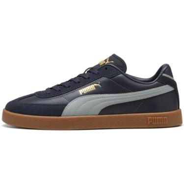 Imagem de PUMA Tênis masculino Club II Era New Navy Cool-Mid Gray-Gum (397447 18), New Navy Cool-mid Gray-gum, 45