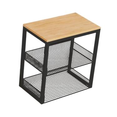 Imagem de Fenteer Suporte para Máquina de Lavar Compacta, Arroz, Fritadeira a Ar, Estante para Livros, Suporte de Impressora, Uso em Cozinha E Banheiro, preto