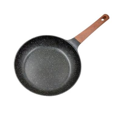 Imagem de Frigideira Antiaderente Fundo de indução Preta 24cm Cerâmica - V2BEH