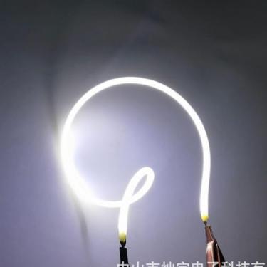 Imagem de QIROGKC Cordão de lâmpada LED de filamento flexível, 10 peças, design dobrável, 3 V, baixa tensão, seguro para projetos de artesanato DIY, decoração de casa, festa, casamento, iluminação vintage (95