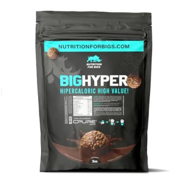 Imagem de Hipercalórico BigHyper com Creatina 3Kg Nutrition For Bigs Sabor:Chocolate