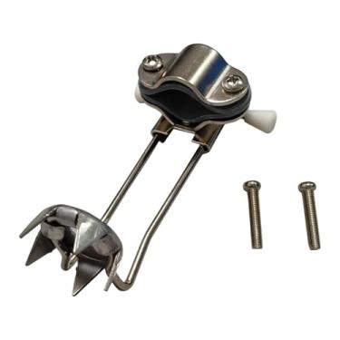 Imagem de Kokiya Ponteira de bengala de gelo com 5 pontas antiderrapantes para auxiliar na aderência, ideal para escalada, mochilão, muletas e camping.