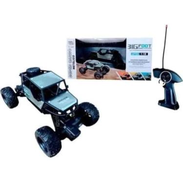 Imagem de Carrinho Controle Remoto 4x4 Grande Recarregável Off Road Potente Big Carro Infantil E juvenil