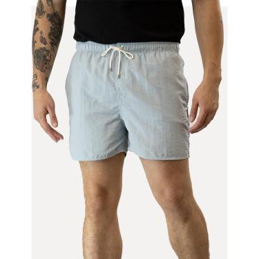 Imagem de Short Reserva D'Água Beachwear Liso Premium Azul Celeste-Masculino