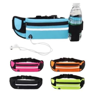 Imagem de Kit 2 Bolsa Pochete Unissex Impermeável Leve Corrida Academia