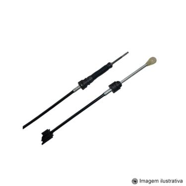 Imagem de Cabo de Comando de Câmbio Golf 1.6L Engate 08 ... 14 Polo / Polo Sedan 07 ... 12 1240mm