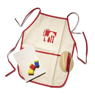 Imagem de Avental Infantil Kit Artista - Alegria Sem Bateria